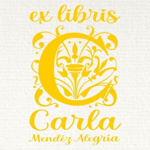 ex-libris-inicial-letra-c Sello ex libris inicial C